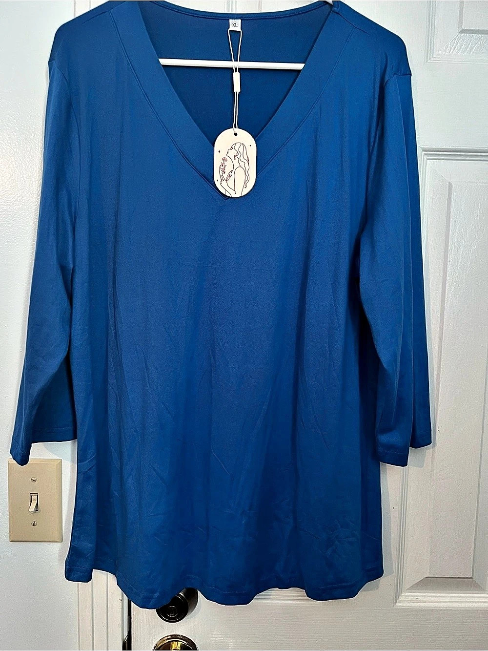 Blue Long Sleeve Tunic